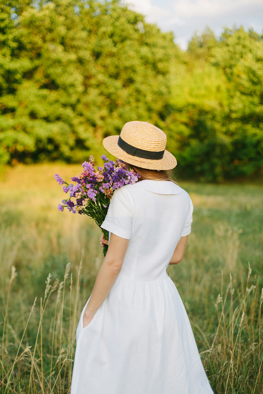 Santorini Maxi Dress — White