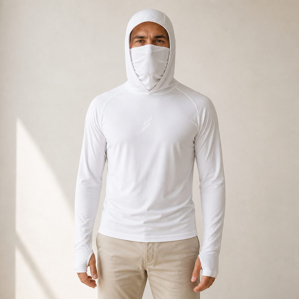 Playera Solar Levante en blanco