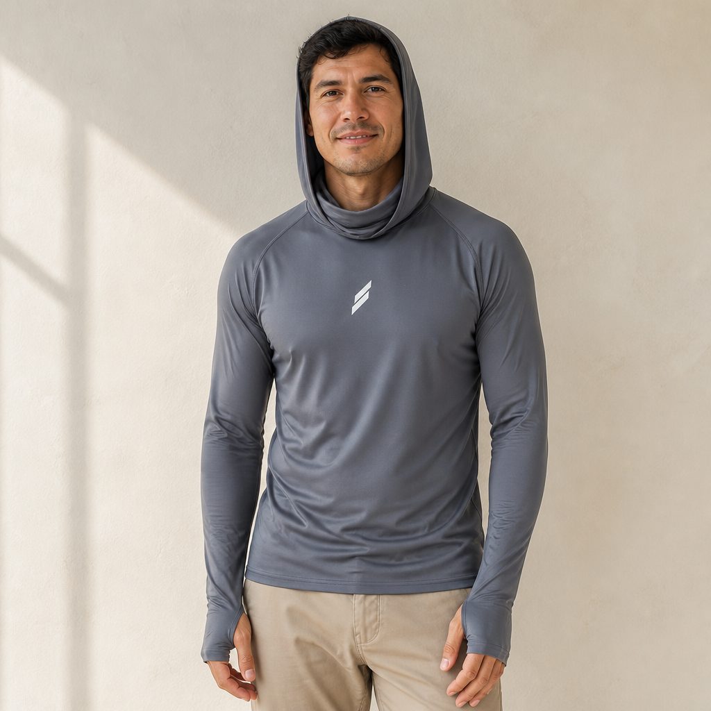 Playera Solar Levante en gris