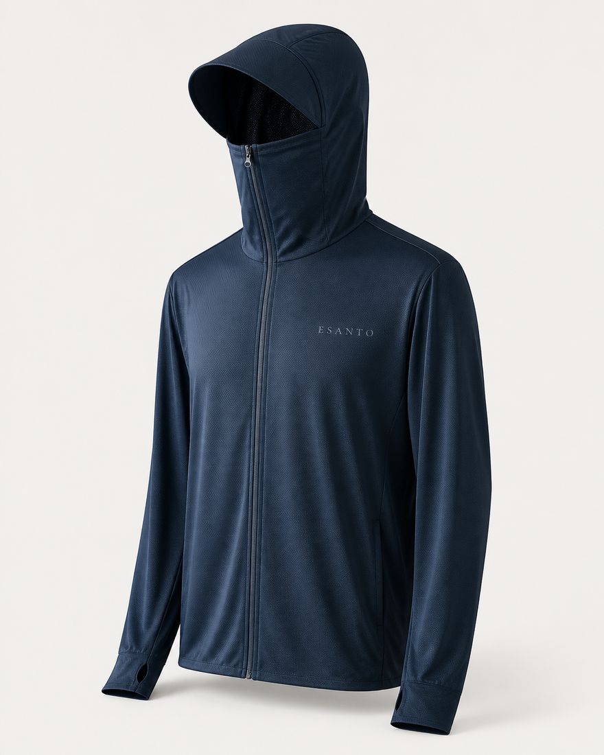 Chaqueta Solar Siroco en azul oscuro