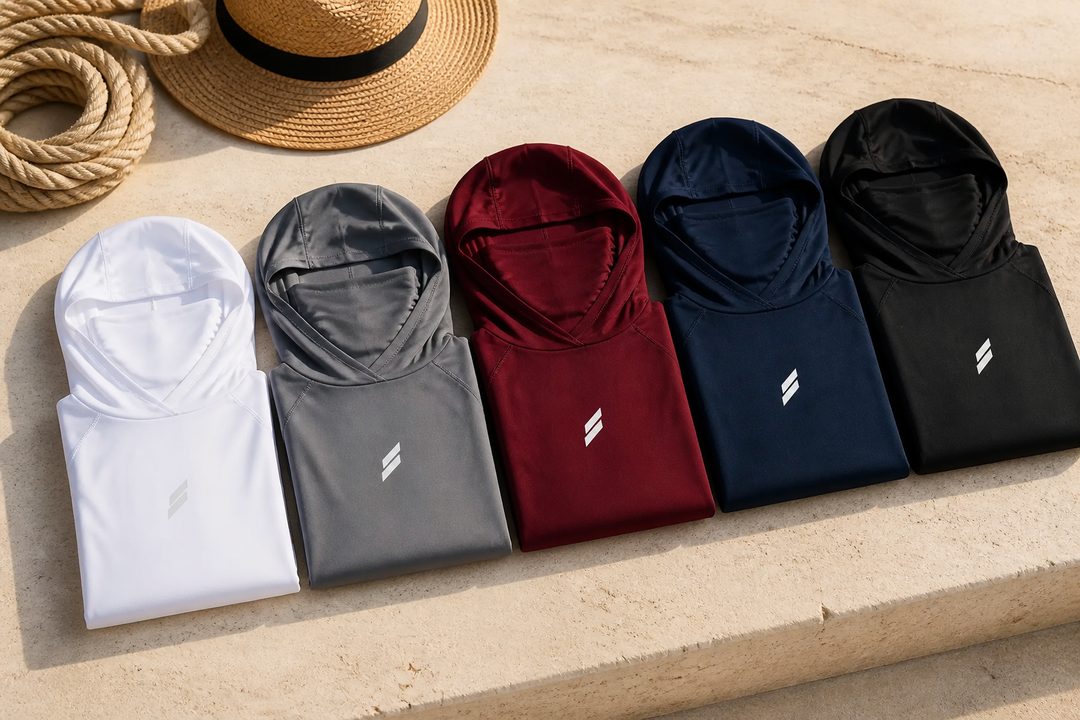 Playera Solar Levante en azul marino